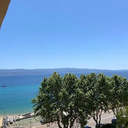 Appartement Magnifique T2 40m2 Centre Vue Au Bord De La Neuf 5 Personnes Clim Wifi Balcon Parking Privé Fermé *