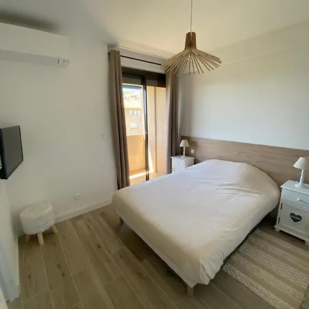 Magnifique T2 40m2 Centre Vue Au Bord De La Neuf 5 Personnes Clim Wifi Balcon Parking Privé Fermé