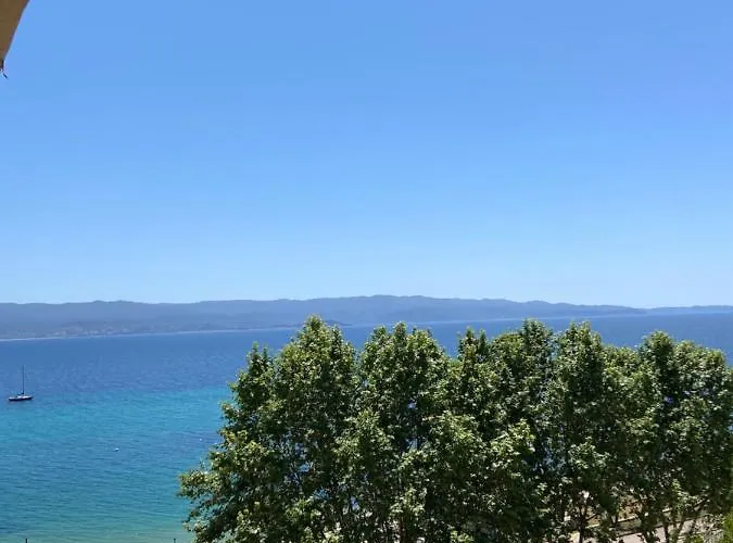 Appartement Magnifique T2 40m2 Centre Vue Au Bord De La Neuf 5 Personnes Clim Wifi Balcon Parking Privé Fermé *